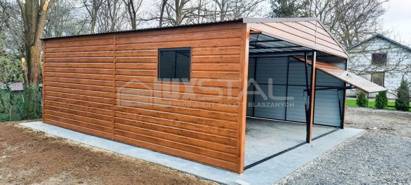 Metallgarage 6m x 5,5m - LUX108 – Bild 5