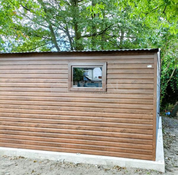 Metallgarage 6m x 5,5m poziom -  LUX38 – Bild 4