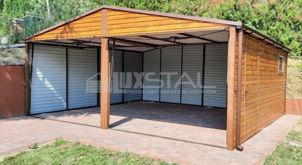 Metallgarage 6m x 5,8m - LUX107 – Bild 4