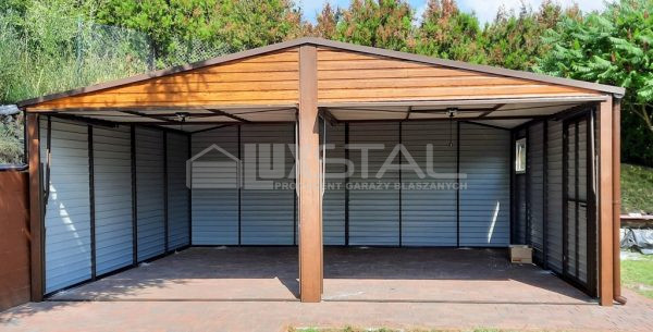 Metallgarage 6m x 5,8m - LUX107 – Bild 8