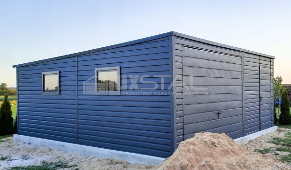 Metallgarage 6m x 5,80m - LUX75 – Bild 3