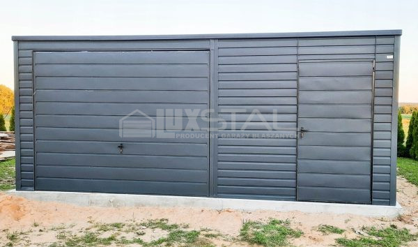Metallgarage 6m x 5,80m - LUX75 – Bild 4