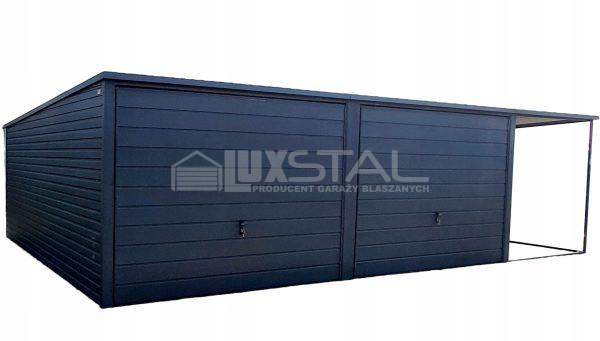 Metallgarage 6m x 5m - LUX124