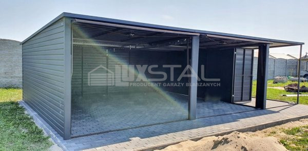Metallgarage 6m x 5m - LUX124 – Bild 6