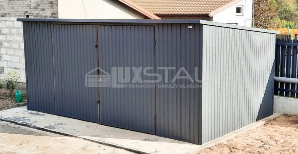 Metallgarage 6m x 5m - LUX51 6x5 – Bild 2