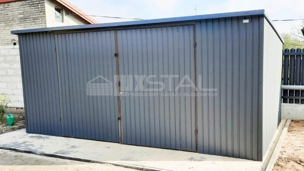 Metallgarage 6m x 5m - LUX51 6x5 – Bild 3