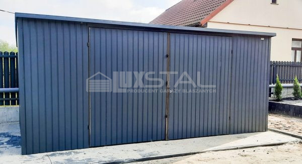 Metallgarage 6m x 5m - LUX51 6x5 – Bild 4