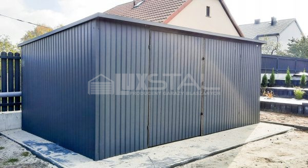 Metallgarage 6m x 5m - LUX51 6x5 – Bild 5