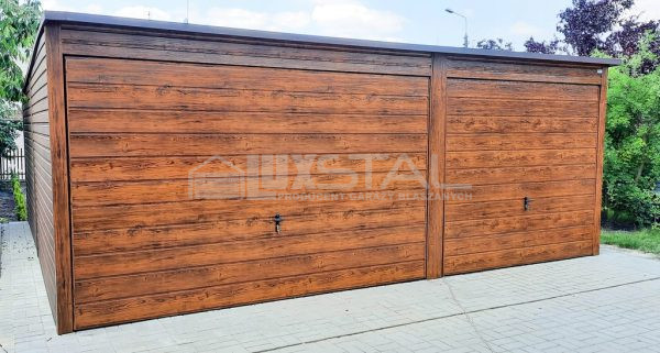 Metallgarage 6m x 6m poziom -  LUX74 – Bild 3