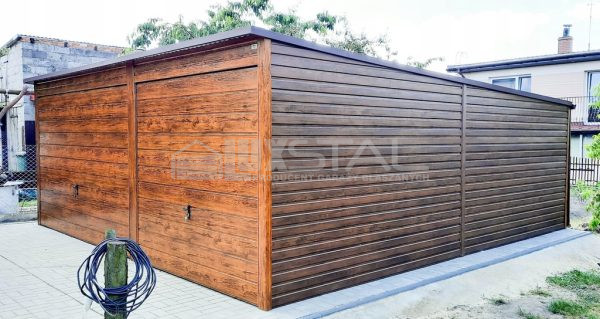 Metallgarage 6m x 6m poziom -  LUX74 – Bild 5