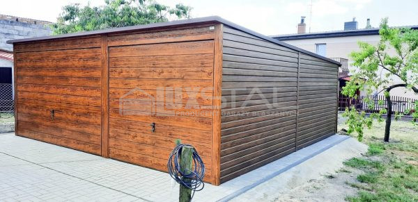 Metallgarage 6m x 6m poziom -  LUX74 – Bild 6