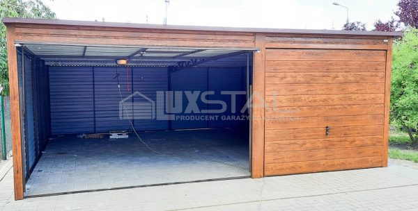 Metallgarage 6m x 6m poziom -  LUX74 – Bild 7