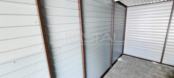 Metallgarage 6m x 6m poziom -  LUX74 – Bild 8