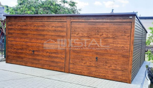 Metallgarage 6m x 6m poziom -  LUX74 – Bild 9