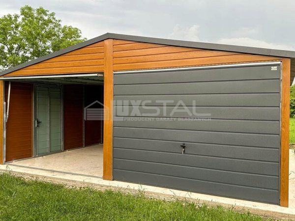 Metallgarage 6m x 6m - LUX43 – Bild 9