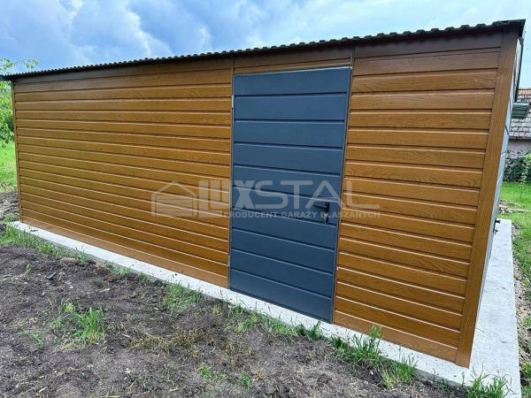 Metallgarage 6m x 6m - LUX43 – Bild 11