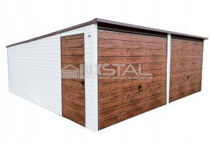 Metallgarage 6m x 6m - LUX95