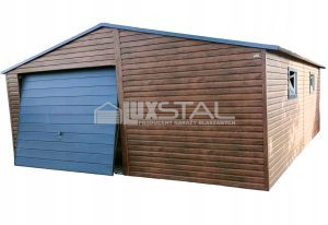 Metallgarage 6m x 6m - LUX102
