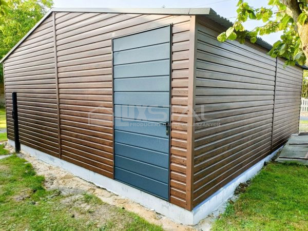 Metallgarage 6m x 6m - LUX102 – Bild 3
