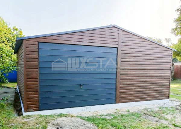 Metallgarage 6m x 6m - LUX102 – Bild 5