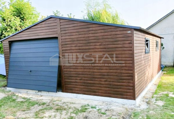 Metallgarage 6m x 6m - LUX102 – Bild 6