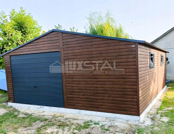 Metallgarage 6m x 6m - LUX102 – Bild 7