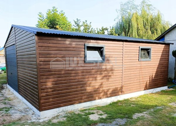 Metallgarage 6m x 6m - LUX102 – Bild 8