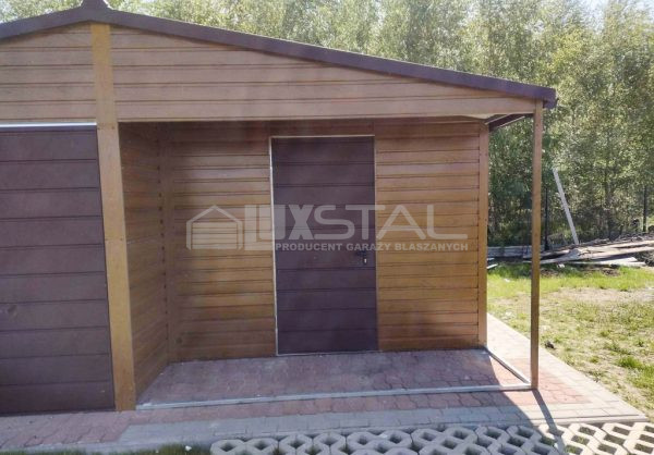 Metallgarage 6m x 6m - LUX42 6x6 – Bild 5