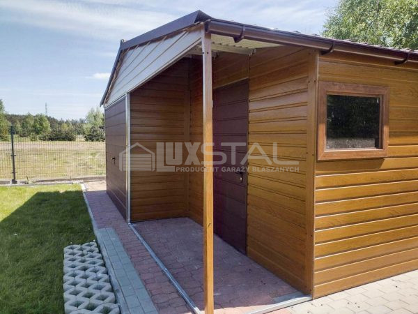 Metallgarage 6m x 6m - LUX42 6x6 – Bild 7