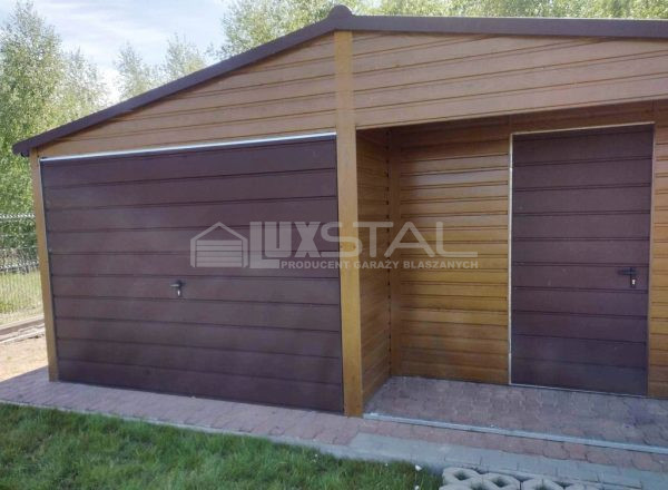 Metallgarage 6m x 6m - LUX42 6x6 – Bild 9