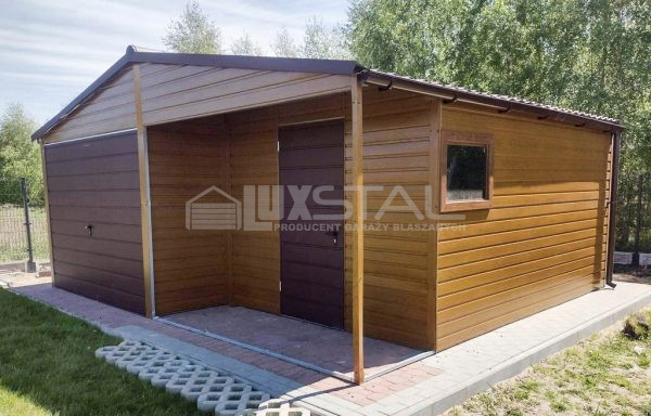 Metallgarage 6m x 6m - LUX42 6x6 – Bild 10