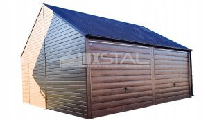 Metallgarage 6m x 6m - LUX96