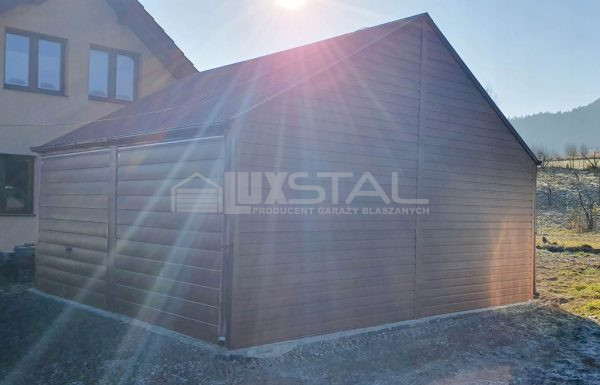 Metallgarage 6m x 6m - LUX96 – Bild 2
