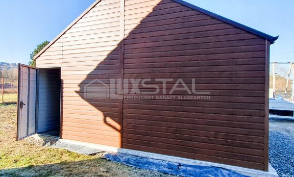 Metallgarage 6m x 6m - LUX96 – Bild 3