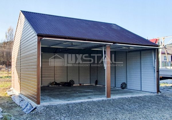 Metallgarage 6m x 6m - LUX96 – Bild 6