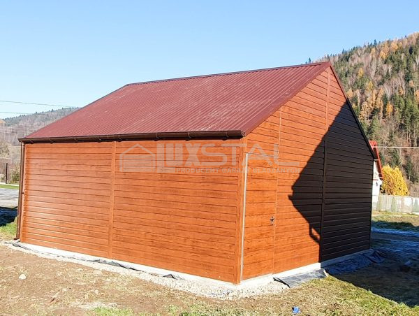 Metallgarage 6m x 6m - LUX96 – Bild 7
