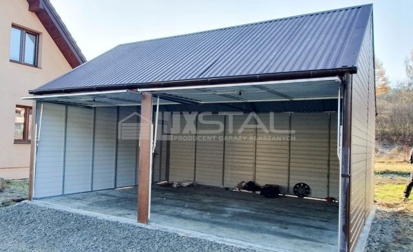 Metallgarage 6m x 6m - LUX96 – Bild 8