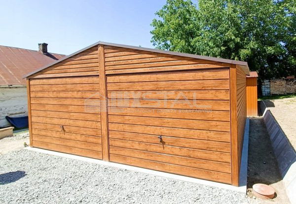 Metallgarage 6m x 6m poziom -  LUX98 – Bild 4
