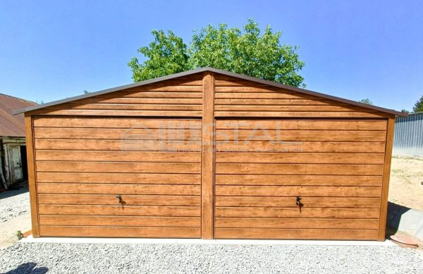 Metallgarage 6m x 6m poziom -  LUX98 – Bild 6