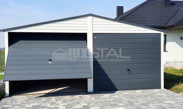 Metallgarage 6m x 7m - LUX68 – Bild 2
