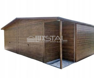 Metallgarage 7m x 7m -LUX24