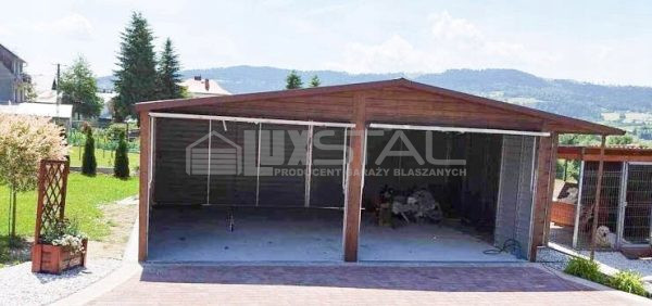 Metallgarage 7m x 7m -LUX24 – Bild 11