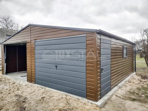 Metallgarage 7m x 6m - LUX39 – Bild 3