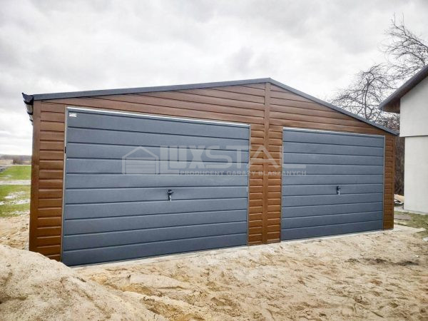 Metallgarage 7m x 6m - LUX39 – Bild 5