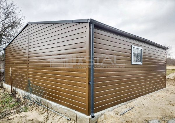 Metallgarage 7m x 6m - LUX39 – Bild 8