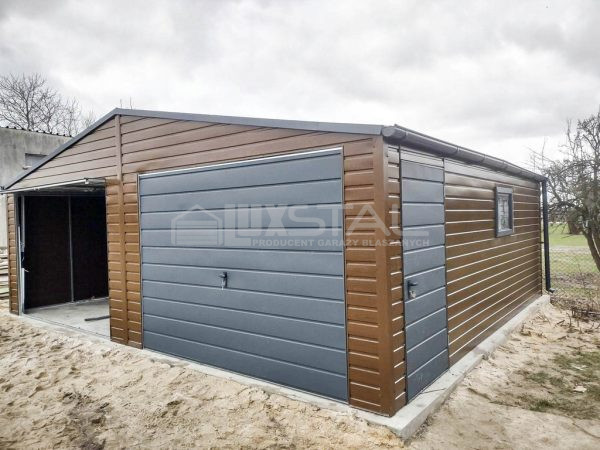 Metallgarage 7m x 6m - LUX39 – Bild 10