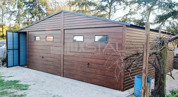 Metallgarage 7m x 6m - LUX56 – Bild 2
