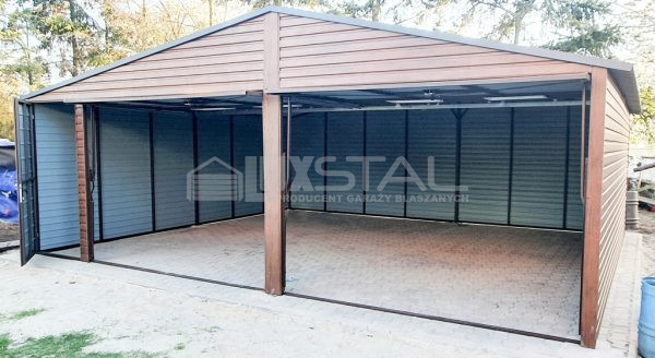 Metallgarage 7m x 6m - LUX56 – Bild 3