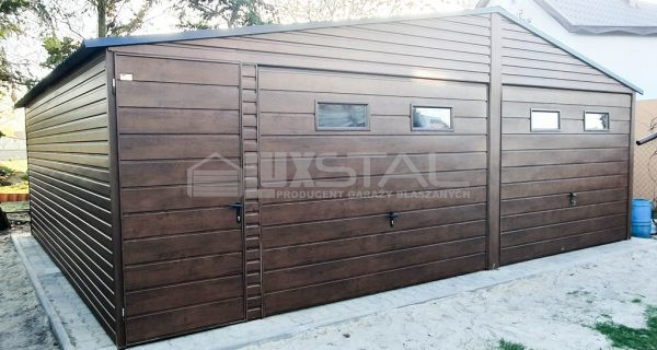 Metallgarage 7m x 6m - LUX56 – Bild 4