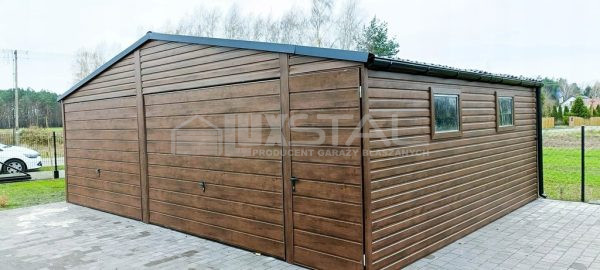 Metallgarage  7m x 6m - LUX122 – Bild 2